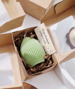 Săpun handmade cu glicerină - Ou de Paște în cutie - verde 💚